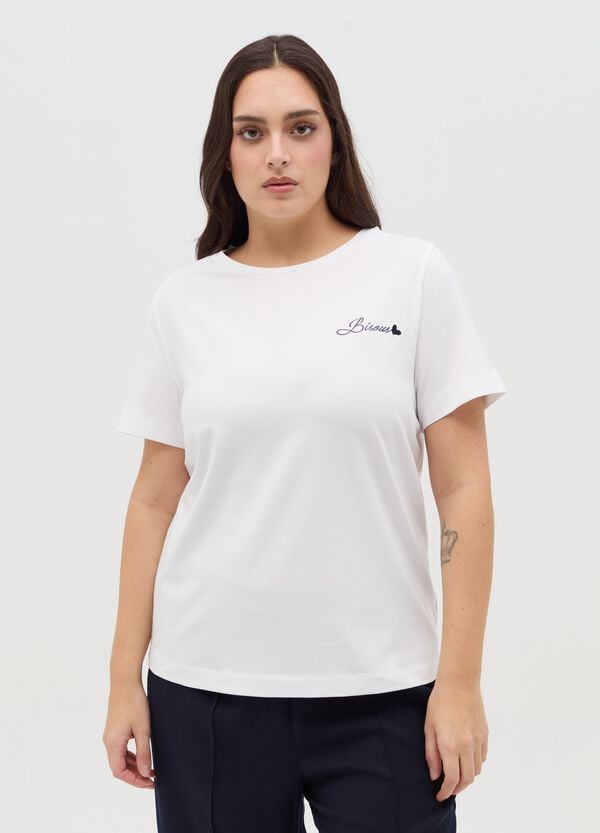 Ovs T-shirt in cotone stretch Curvy