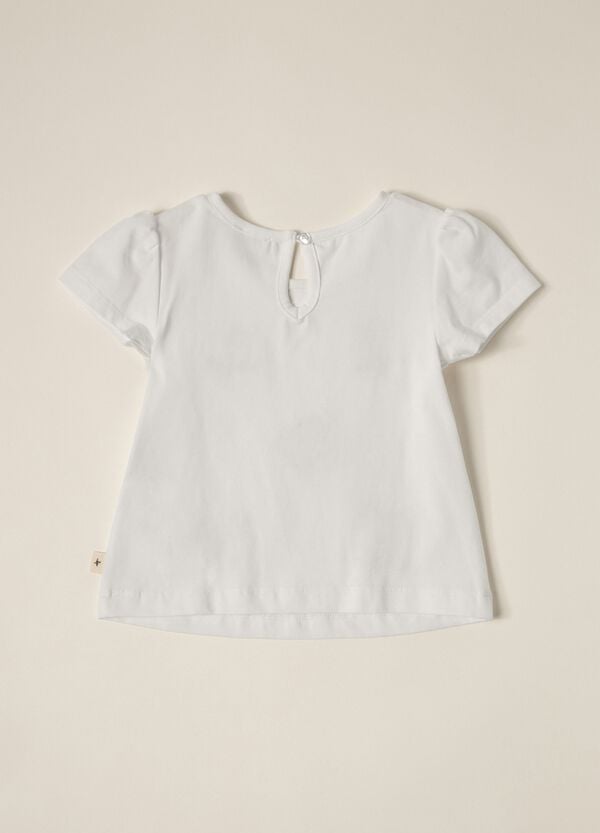 Ovs T-shirt In Cotone Stretch IANA Neonata