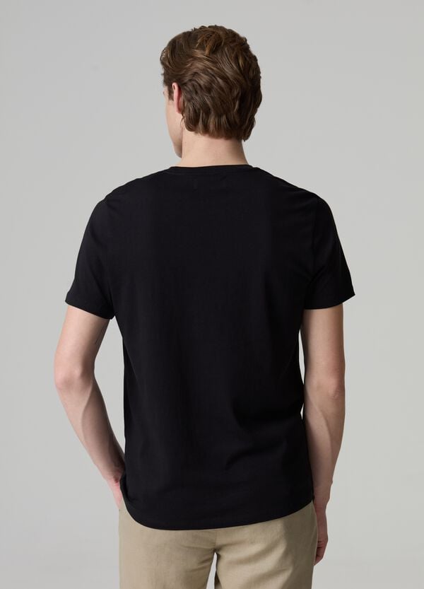 Ovs T-shirt In Cotone Supima Con Tasca