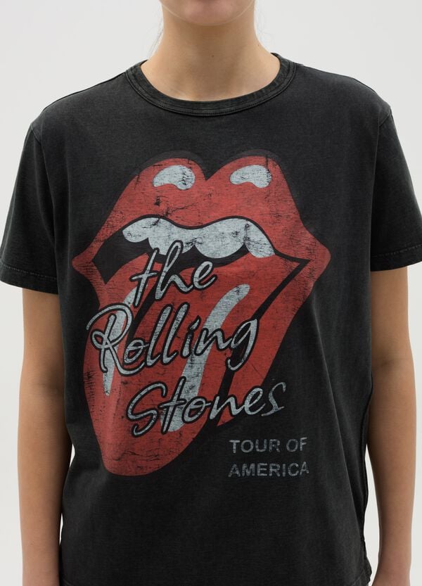 Ovs T-shirt In Cotone The Rolling Stones