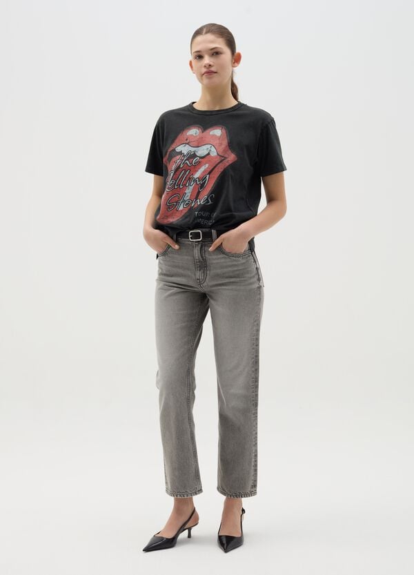 Ovs T-shirt In Cotone The Rolling Stones