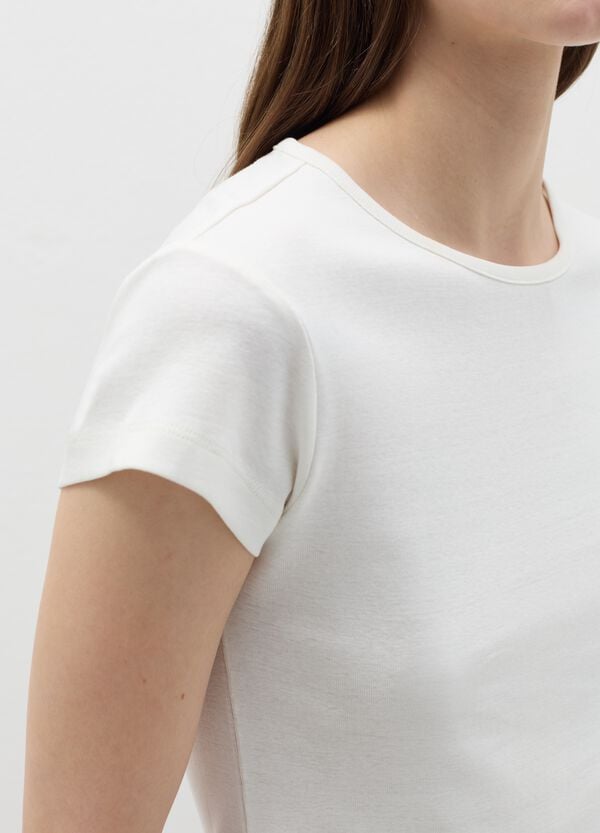 Ovs T-shirt In Cotone Tinta Unita