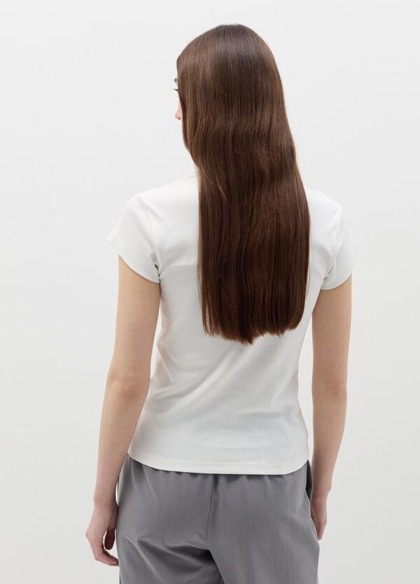 Ovs T-shirt In Cotone Tinta Unita