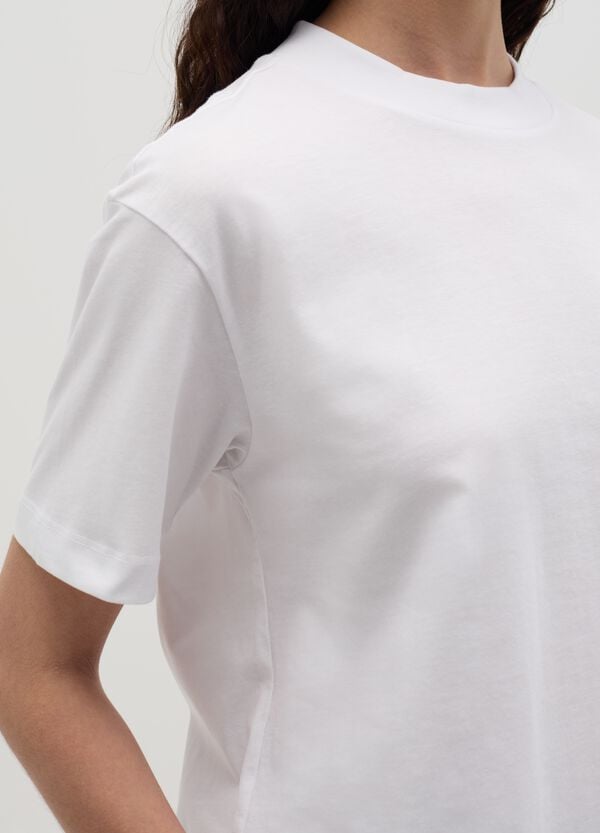 Ovs T-shirt In Cotone Tinta Unita