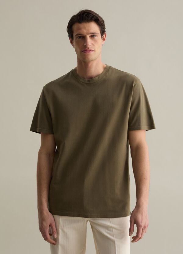 Ovs T-shirt In Cotone Tinta Unita