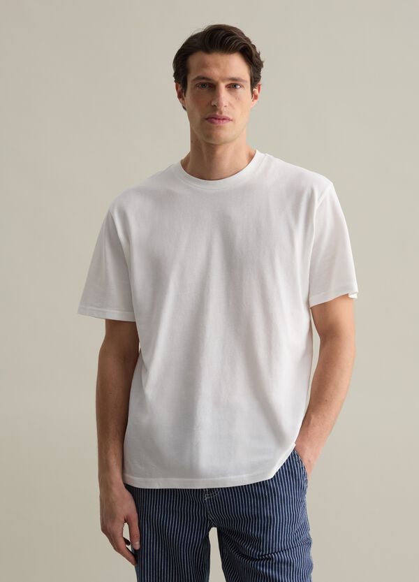 Ovs T-shirt In Cotone Tinta Unita
