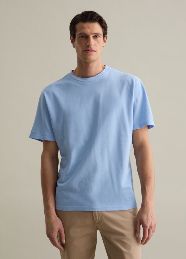 Ovs T-shirt In Cotone Tinta Unita