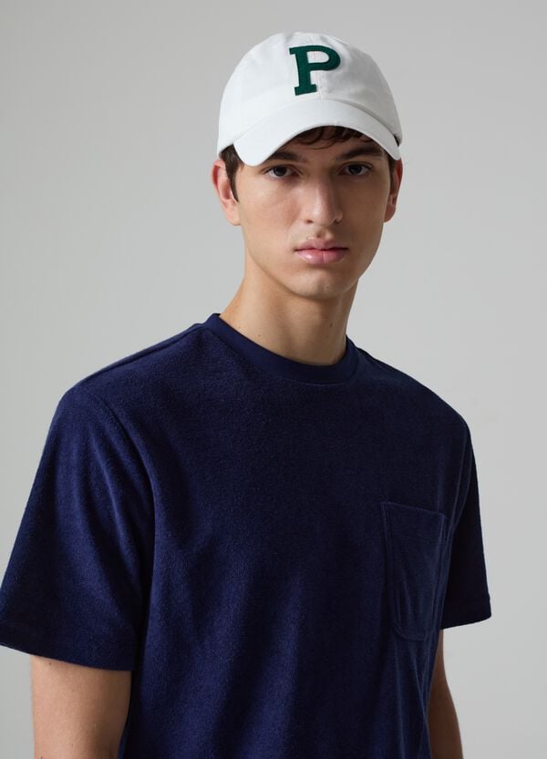 Ovs T-shirt In French Terry Reverse Con Tasca