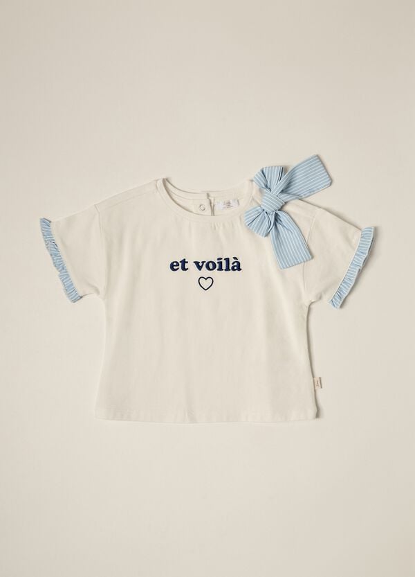 Ovs T-shirt in jersey di cotone stretch IANA donna