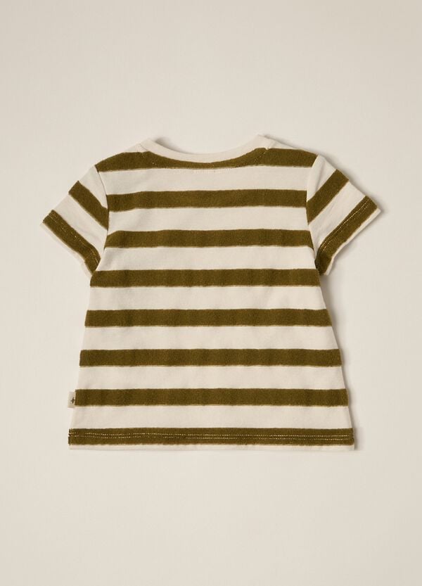 Ovs T-shirt In Jersey Di Misto Cotone IANA Neonato