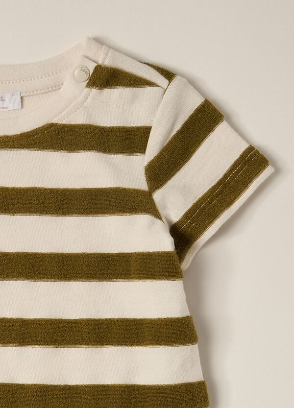 Ovs T-shirt In Jersey Di Misto Cotone IANA Neonato