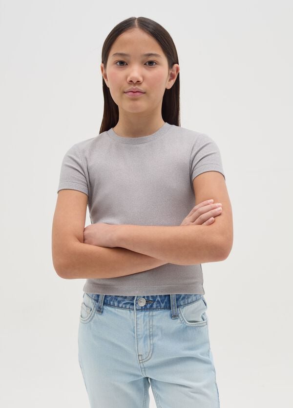 Ovs T-shirt in lurex