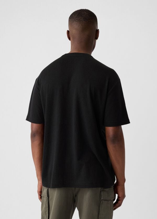 Ovs T-shirt In Misto Lino