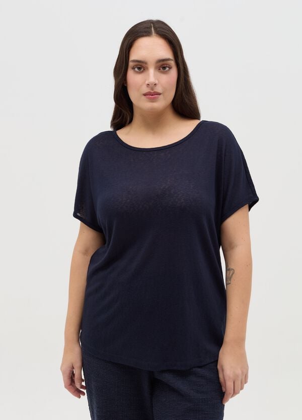 Ovs T-shirt In Misto Viscosa Curvy