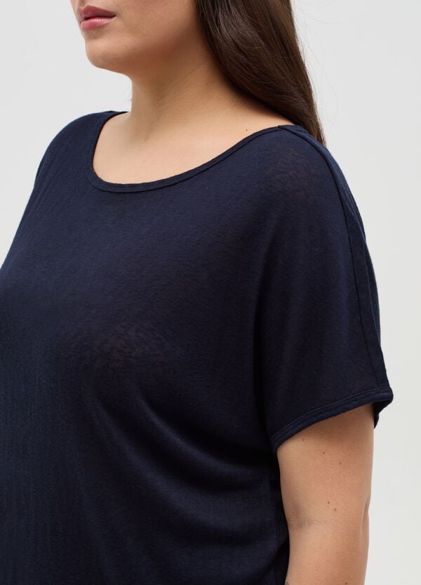 Ovs T-shirt In Misto Viscosa Curvy