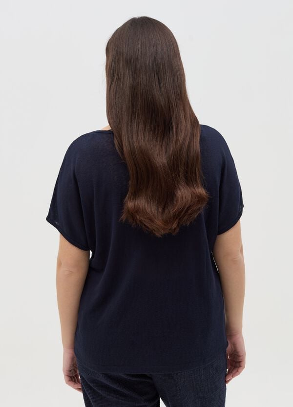 Ovs T-shirt In Misto Viscosa Curvy