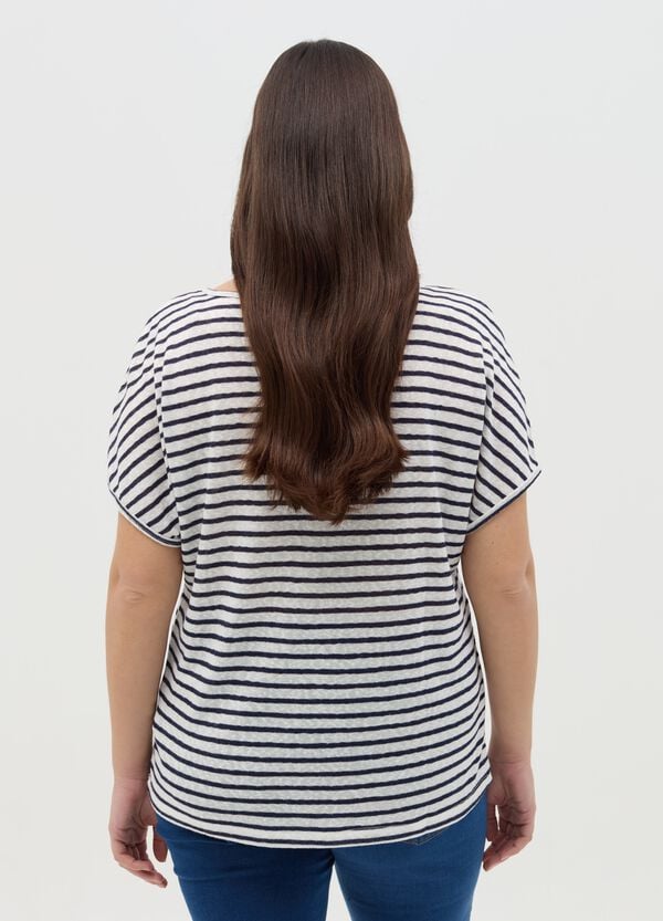 Ovs T-shirt In Misto Viscosa Curvy