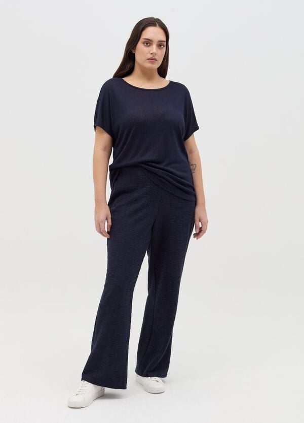 Ovs T-shirt in misto viscosa Curvy