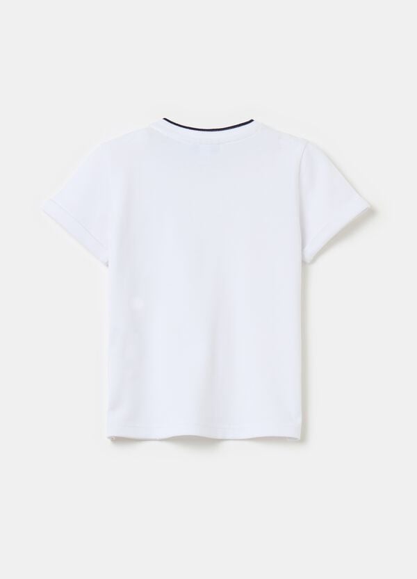 Ovs T-shirt In Piquet Con Taschino