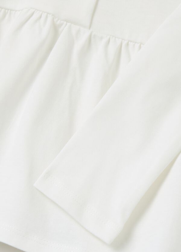 Ovs T-shirt In Sangallo Con Stampa Fiorellini