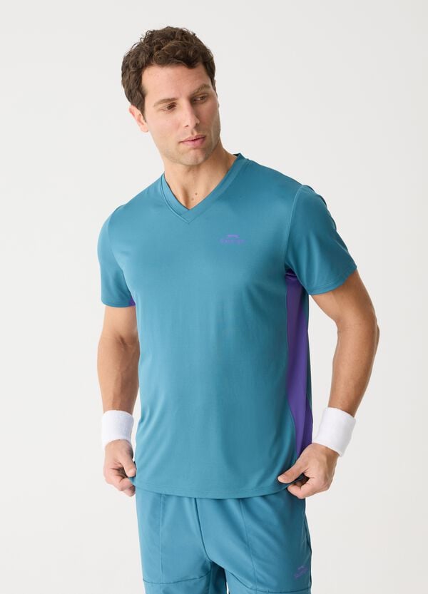 Ovs T-shirt in tessuto tecnico SLAZENGER