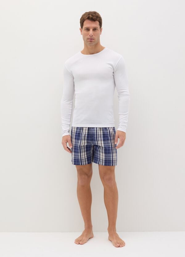 Ovs T-shirt Intima A Maniche Lunghe In Cotone Bio
