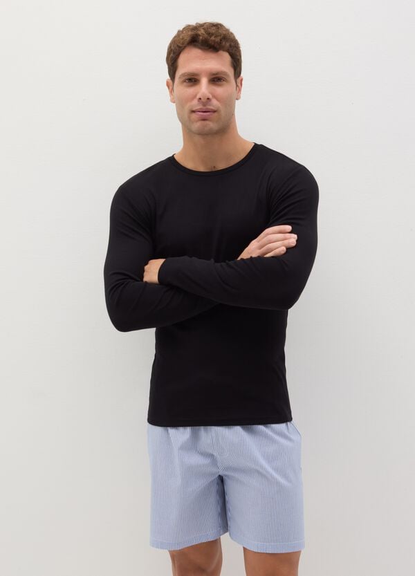 Ovs T-shirt intima a maniche lunghe in cotone bio