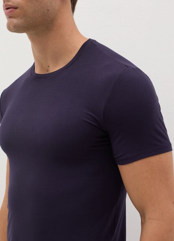 Ovs T-shirt Intima Girocollo In Modal Stretch