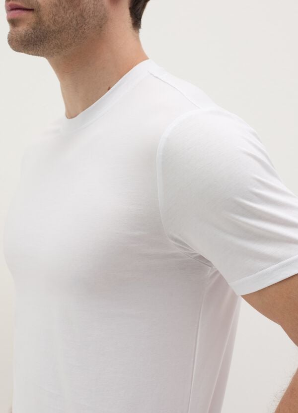 Ovs T-shirt Intima In Cotone Mercerizzato