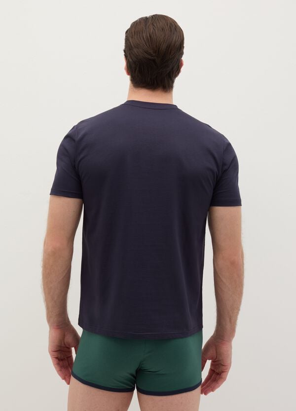 Ovs T-shirt Intima In Cotone Mercerizzato