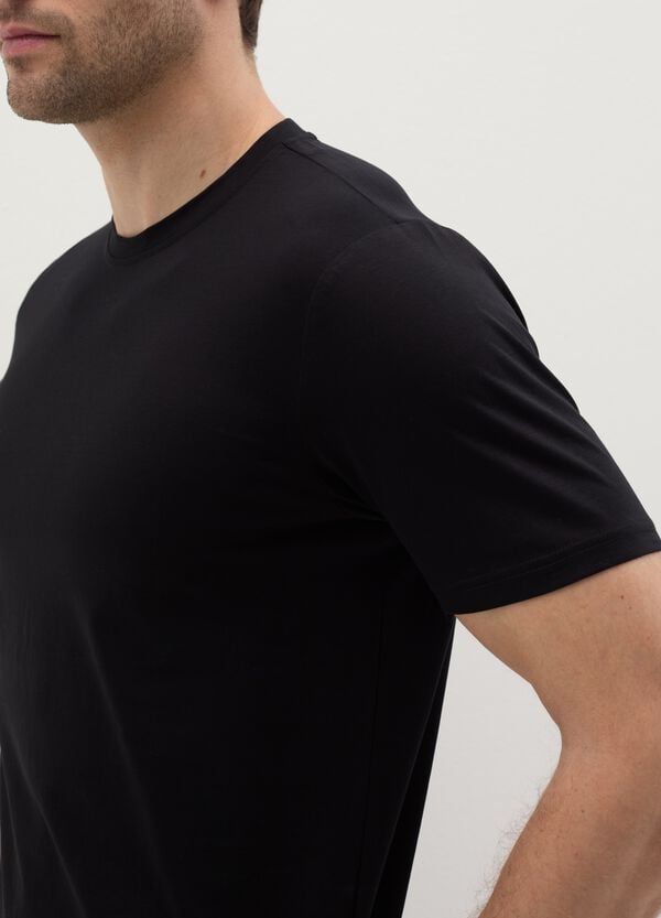 Ovs T-shirt Intima In Cotone Mercerizzato