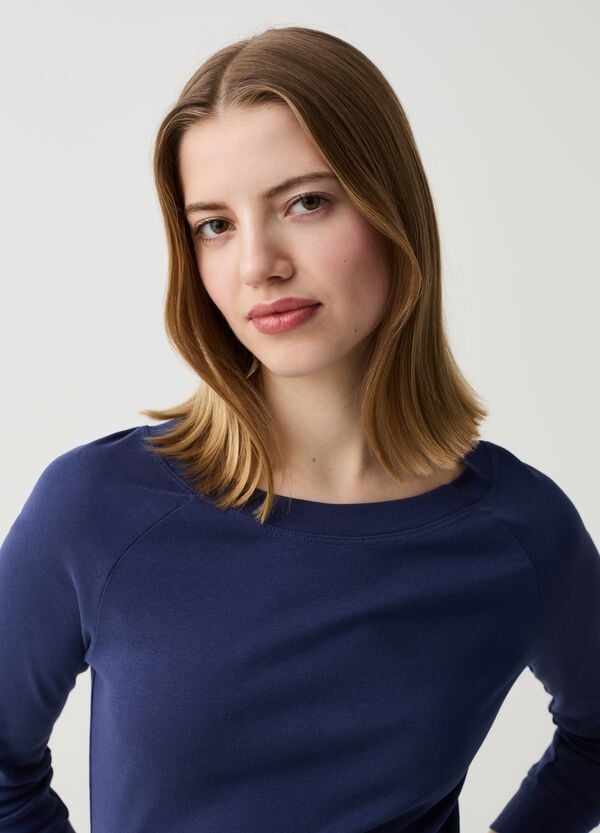 Ovs T-shirt Maniche A Tre Quarti Con Spacchetti