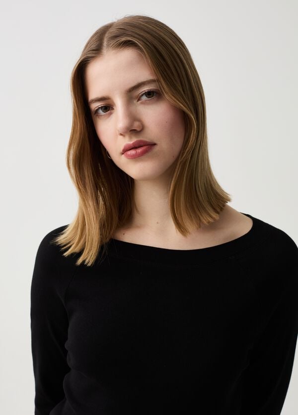 Ovs T-shirt Maniche A Tre Quarti Con Spacchetti