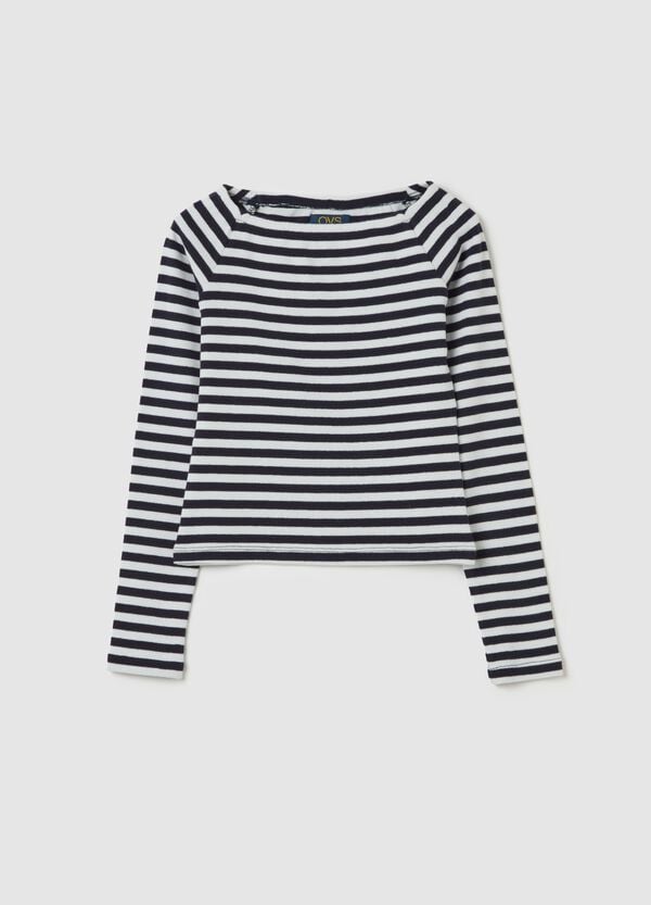 Ovs T-shirt Maniche Lunghe A Righe