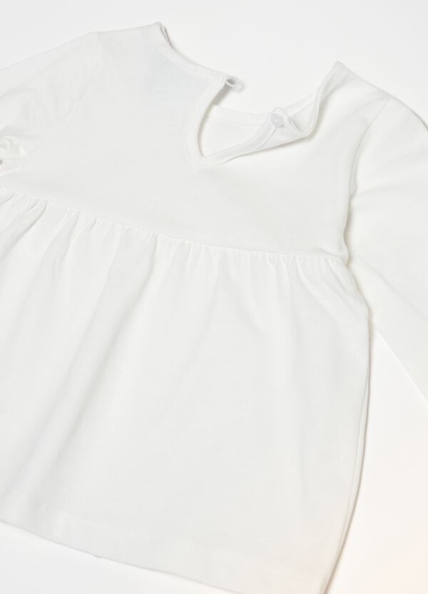 Ovs T-shirt Maniche Lunghe Con Sangallo