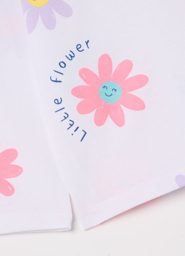 Ovs T-shirt Maniche Lunghe Con Stampa Fiori