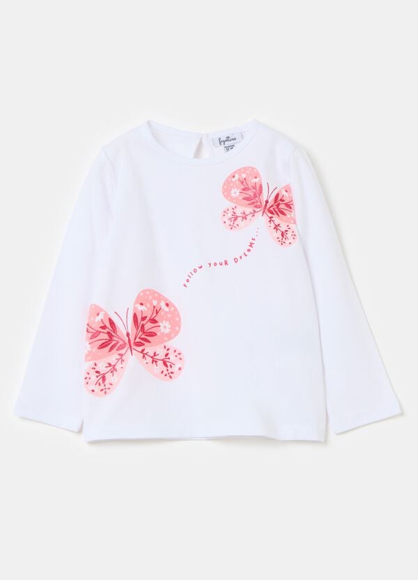 Ovs T-shirt maniche lunghe con stampa
