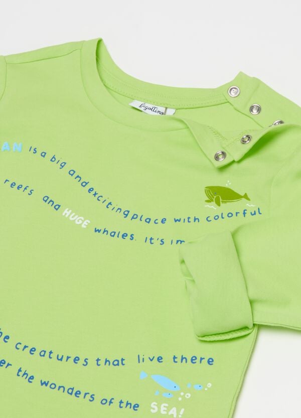 Ovs T-shirt Maniche Lunghe Con Stampa