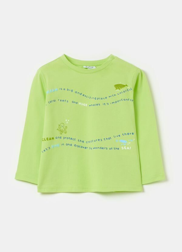 Ovs T-shirt maniche lunghe con stampa
