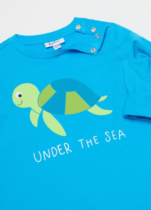 Ovs T-shirt Maniche Lunghe Con Stampa