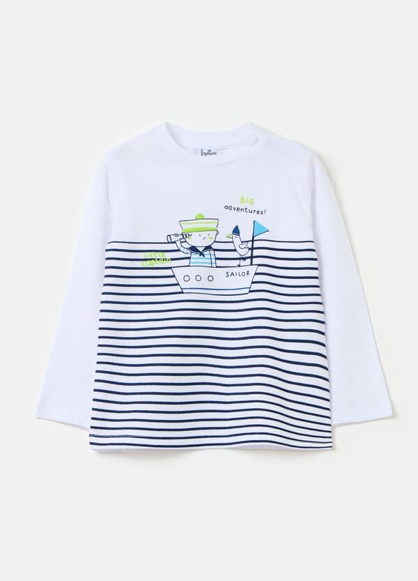 Ovs T-shirt maniche lunghe con stampa
