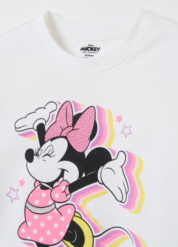 Ovs T-shirt Maniche Lunghe Con Stampa Minnie