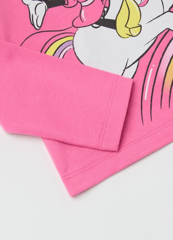 Ovs T-shirt Maniche Lunghe Con Stampa Minnie