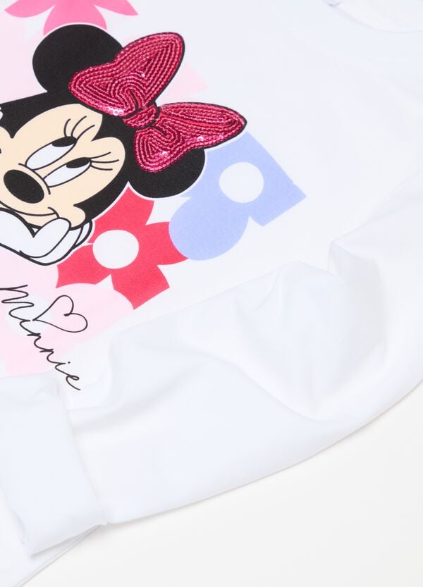 Ovs T-shirt Maniche Lunghe Con Stampa Minnie