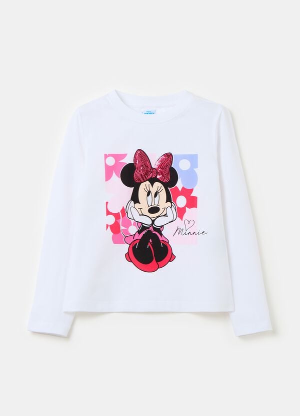 Ovs T-shirt maniche lunghe con stampa Minnie