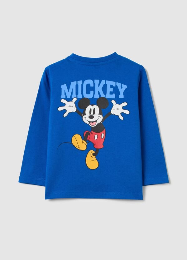 Ovs T-shirt Maniche Lunghe Con Stampa Topolino
