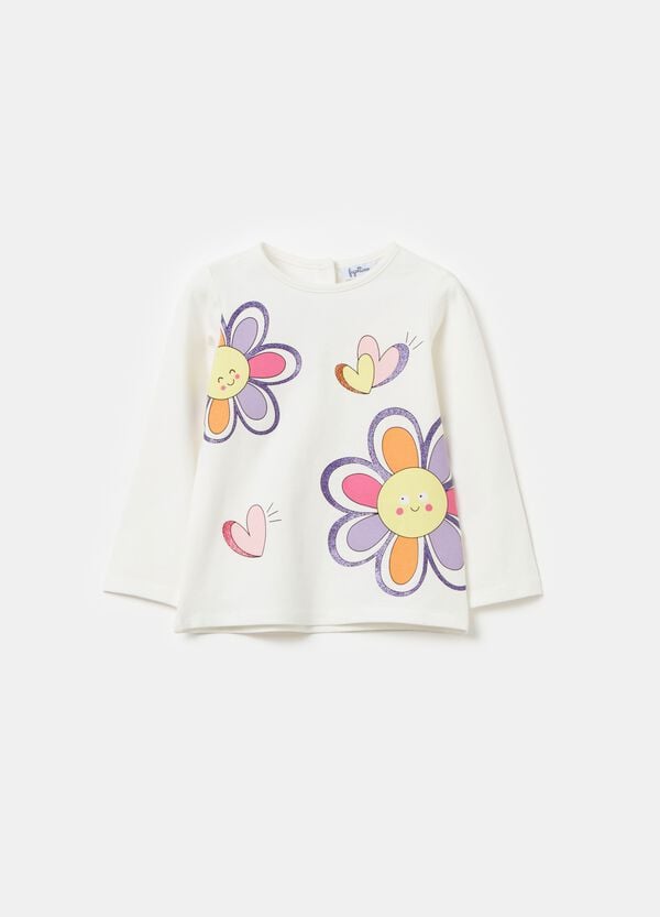 Ovs T-shirt maniche lunghe con stampa