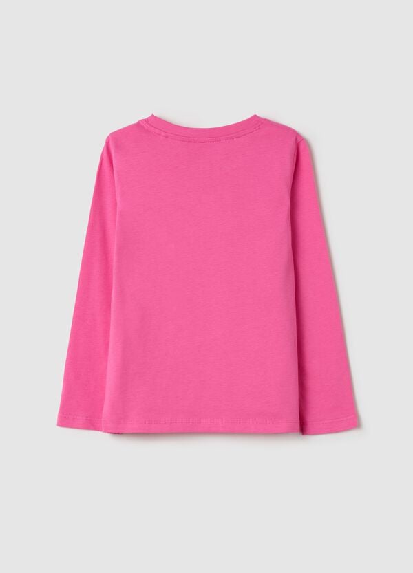 Ovs T-shirt Maniche Lunghe In Cotone Bio