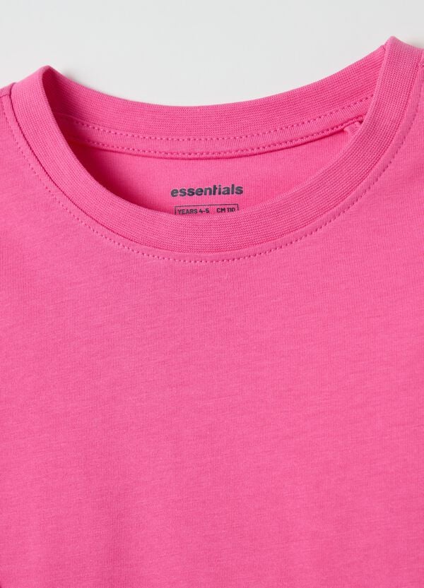 Ovs T-shirt Maniche Lunghe In Cotone Bio