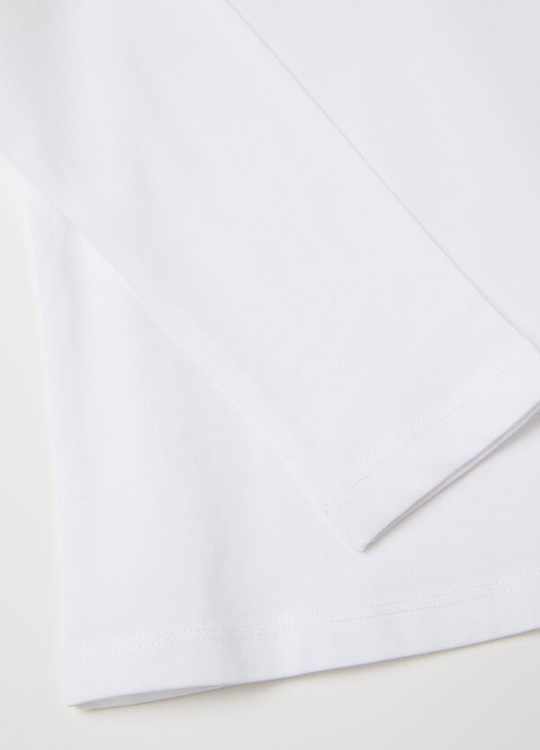 Ovs T-shirt Maniche Lunghe In Cotone Bio